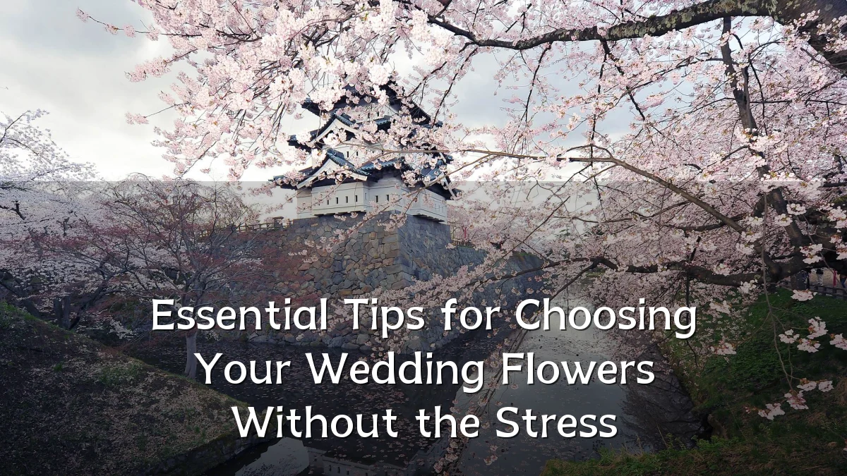 Essential Tips for Choosing Your Wedding Flowers Without the Stress