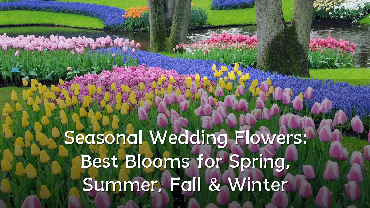 Seasonal Wedding Flowers: Best Blooms for Spring, Summer, Fall & Winter