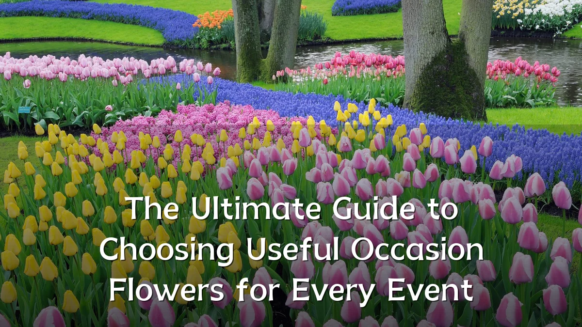 The Ultimate Guide to Choosing Useful Occasion Flowers for Every Event