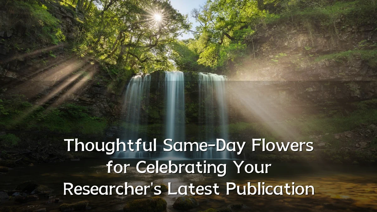 Thoughtful Same-Day Flowers for Celebrating Your Researcher's Latest Publication