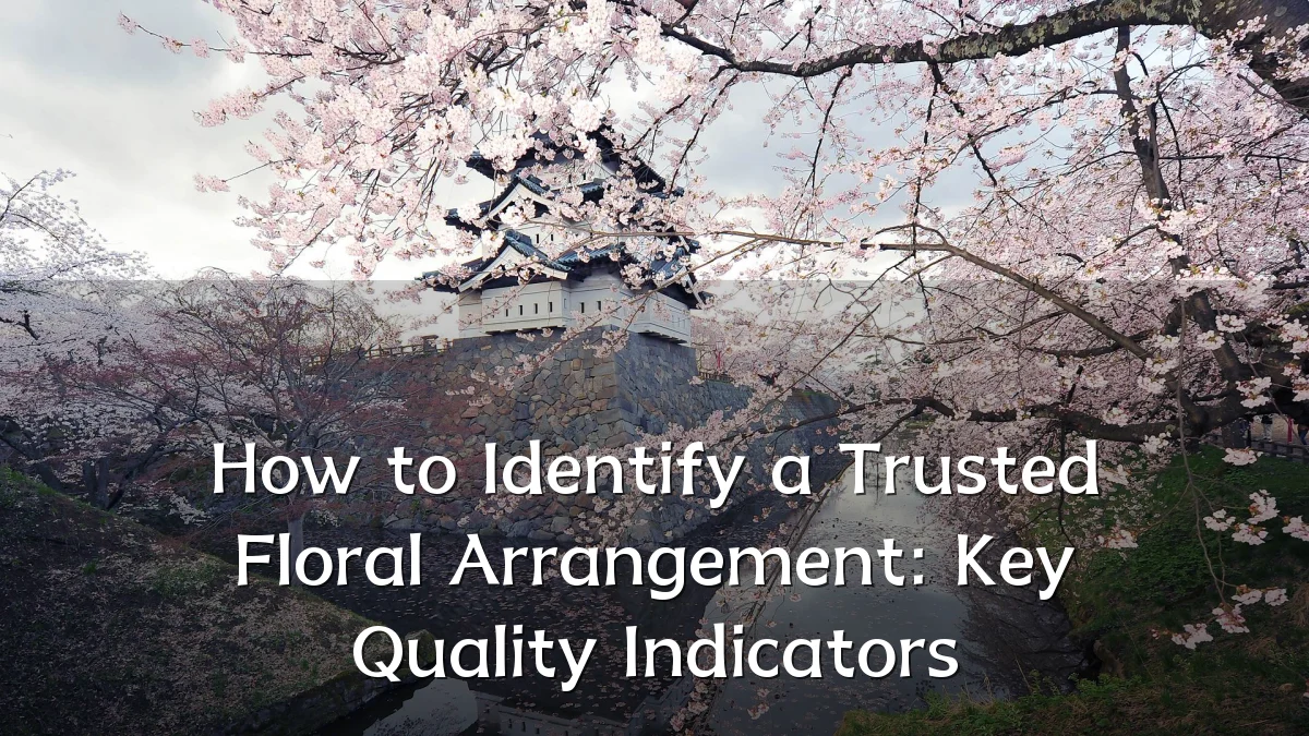 How to Identify a Trusted Floral Arrangement: Key Quality Indicators