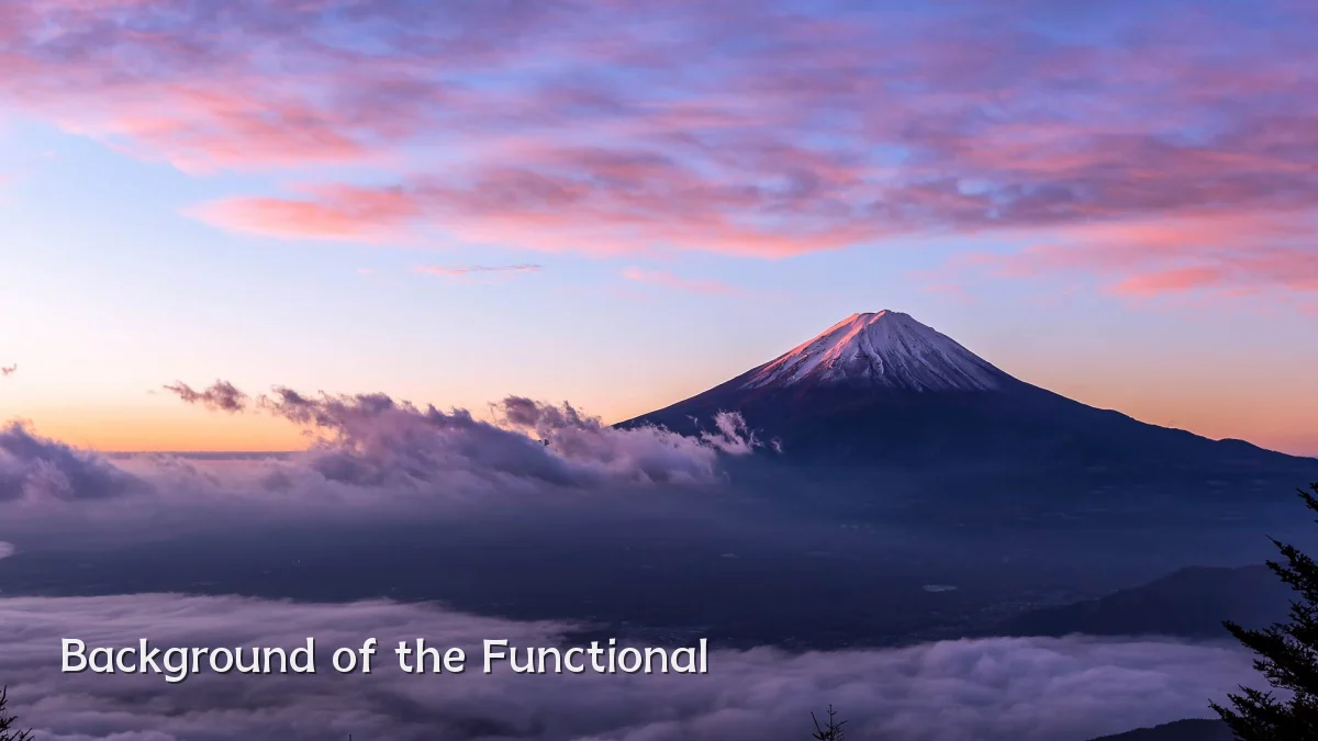 Background of the Functional