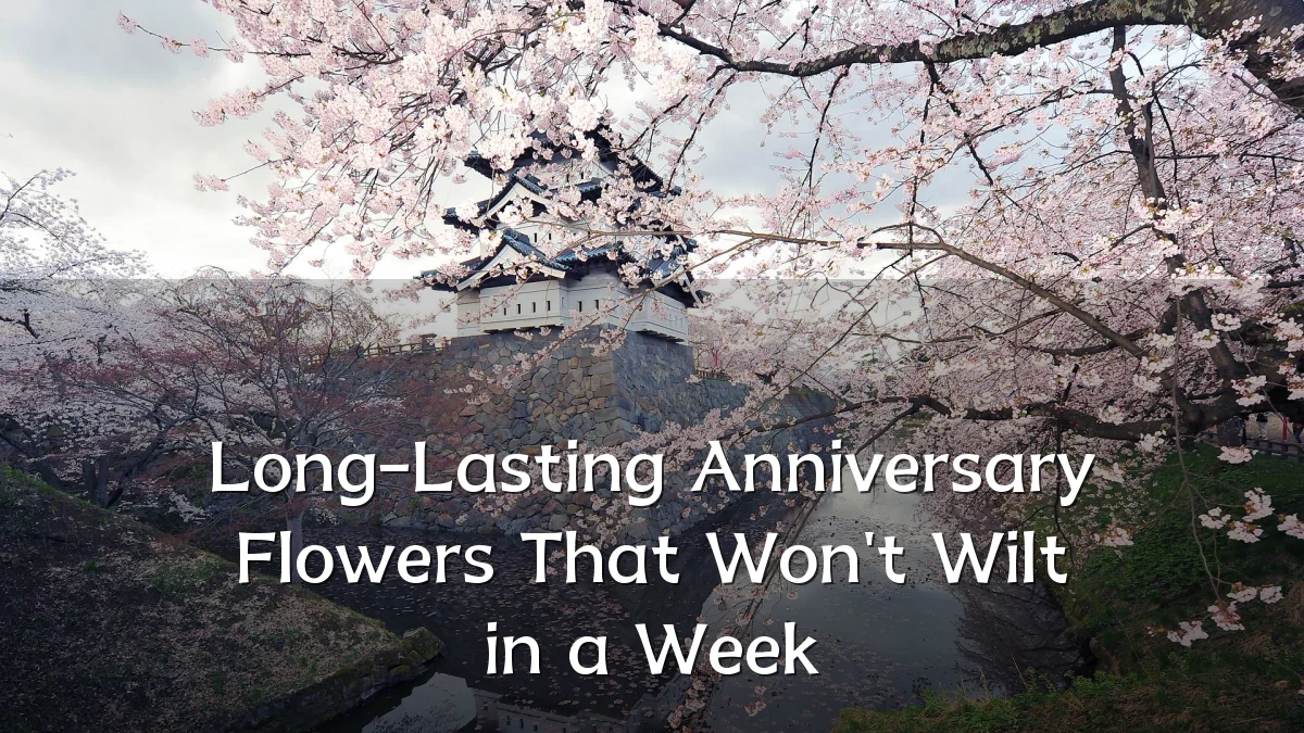 Long-Lasting Anniversary Flowers That Won't Wilt in a Week