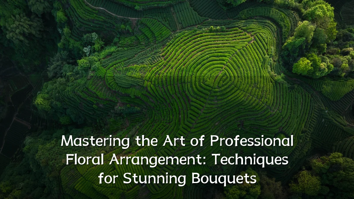 Mastering the Art of Professional Floral Arrangement: Techniques for Stunning Bouquets