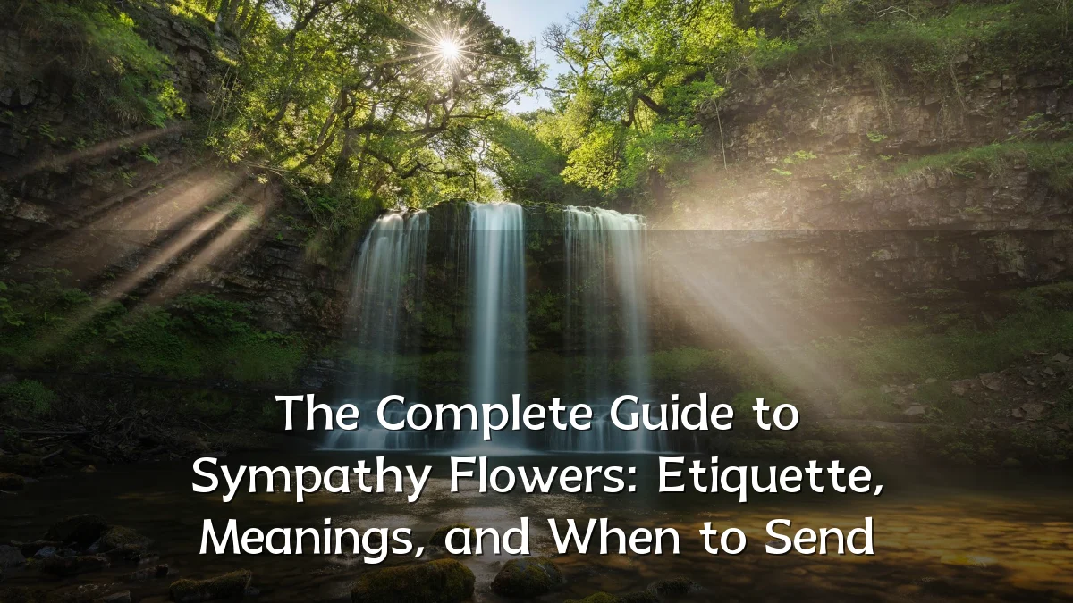 The Complete Guide to Sympathy Flowers: Etiquette, Meanings, and When to Send