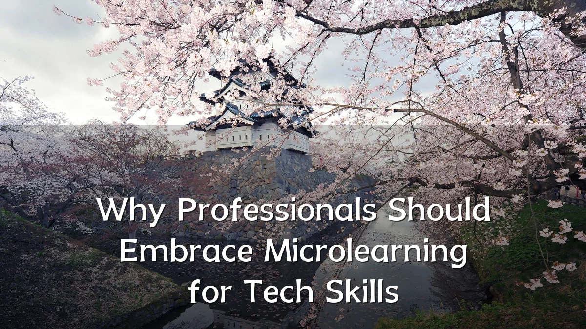 Why Professionals Should Embrace Microlearning for Tech Skills